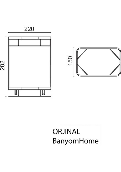 Paslanmaz Pirinç Taci 2'li 22X15 cm Camlı Şampuanlık Banyo Rafı fiyatları