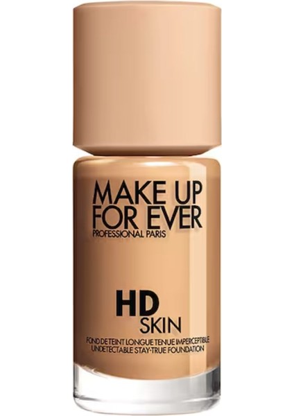 Make Up For Ever Hd Skin 2Y32  - Gözle Görülmeyen Uzun Süre Kalıcı Fondöten 30 ml