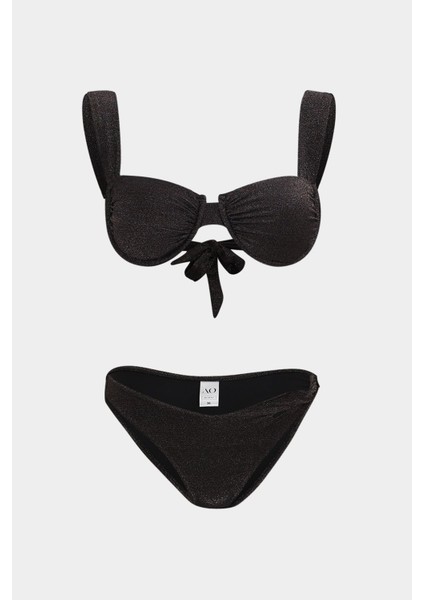Premium Askı Detaylı Themıs Fit Kadın Bikini Üstü
