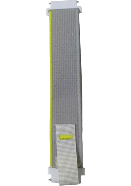 20 mm Universal Trail Loop Cırtlı Bant Kordon Gri Sarı fiyatları