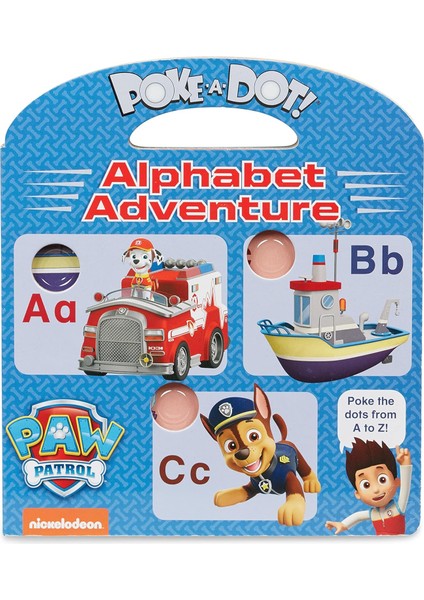 & Doug Paw Devriye Çocuk Kitabı - Poke-A-Dot: Alfabe Macera