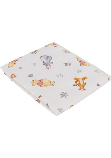 1500187686 Disney Winnie Baby Pamuk Lisanslı Müslin Battaniye, Çok Renkli