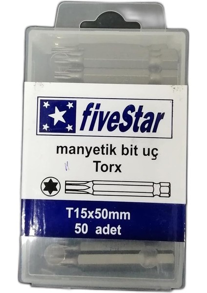 T15*50MM Torx Bits Uç