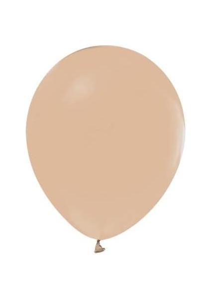 Marifetlerim - Düz Ten Rengi Balon 12 Inch 10 Adet