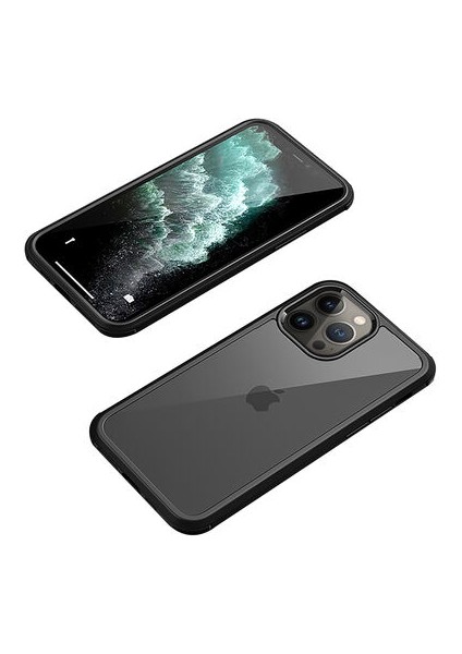 iPhone 12 Pro 360 Derece Koruma Sağlayan Çift Parçalı Dor Premium Kılıf