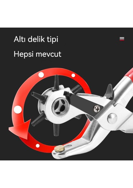 1 Adet Kemer Delgeç Pense Deri Kemer Delik Delme Döner Dikiş Makinesi Çantası Aracı Saat Kayışı El Aleti (Yurt Dışından) fırsatları
