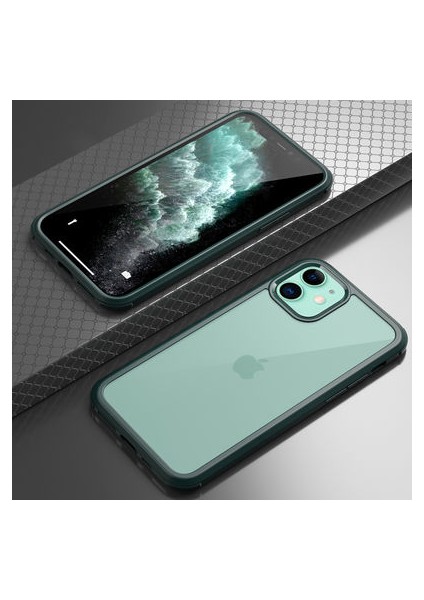 iPhone 11 360 Derece Koruma Sağlayan Çift Parçalı Dor Premium Kılıf