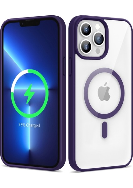 iPhone 13 Pro Max Kılıf Magsafe Destekli ve Renkli Şık Ege Kapak