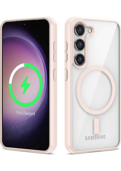 Samsung Galaxy S23 Kılıf Magsafe Destekli ve Renkli Şık Ege Kapak