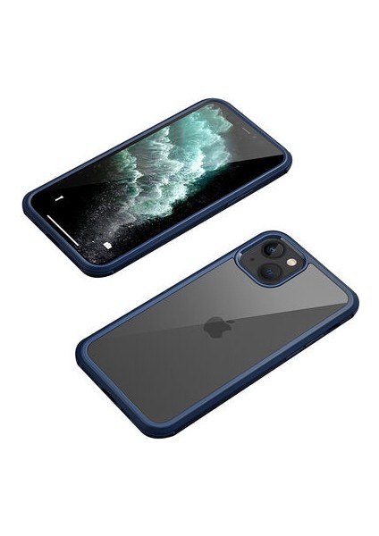 iPhone 13 Mini 360 Derece Koruma Sağlayan Çift Parçalı Dor Premium Kılıf