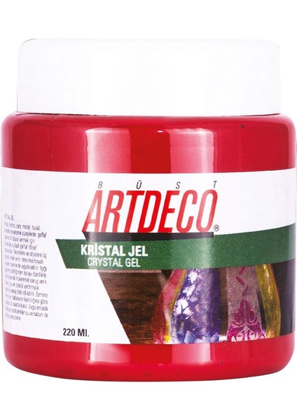 : Kristal Jel : 220 ml : Kırmızı