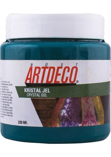 : Kristal Jel : 220 ml : Turkuaz