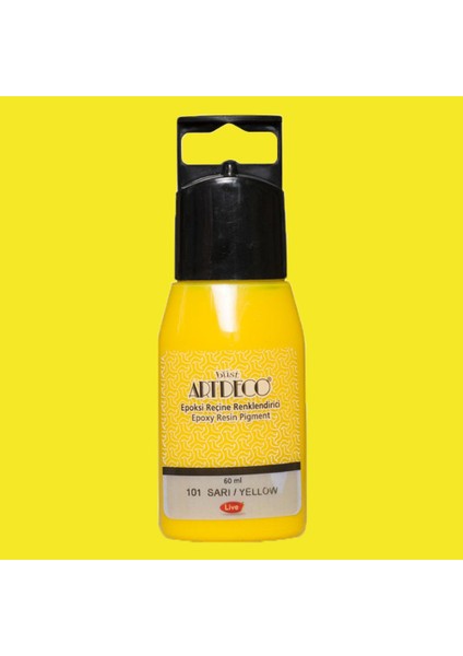 : Epoksi Reçine Renklendirici : 60 ml : Sarı fiyatları