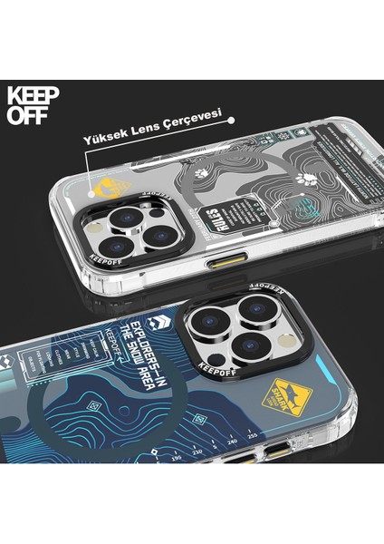 Iphone 15 Pro Map Magsafe Kapak - Desert 12