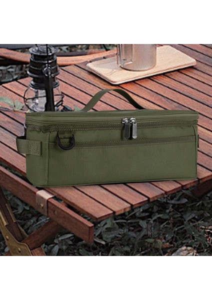 Kamp Tencere Çantası Için Pürüzsüz Fermuarlar Ör Barbekü Yürüyüş Yeşil (Yurt Dışından) modelleri