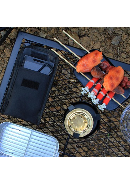 Mini Barbekü Tavası Barbekü Kalbur Tavası Dış Mekan Için Saplı Kızartma Tavası (Yurt Dışından) fırsatları