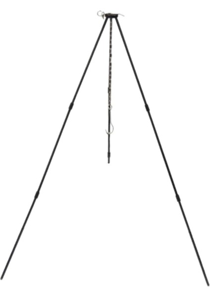 Kamp Tripod Kamp Ekipmanları Yürüyüş Veranda Için Kamp Ateşi Tripod (Yurt Dışından)