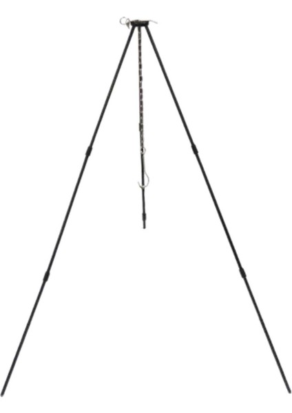 Kamp Tripod Kamp Ekipmanları Yürüyüş Veranda Için Kamp Ateşi Tripod (Yurt Dışından)