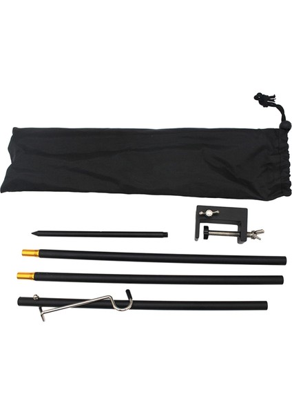 Barbekü Balıkçılık Için Kamp Direği Katlanır Standı (Yurt Dışından)