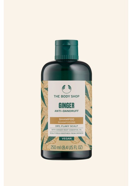 Ginger Zencefilli Kepeğe Karşı Etkili Şampuan 250 ML
