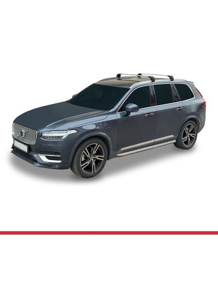 Volvo XC90 2015 ve Sonrası ile Uyumlu Ace-2 Ara Atkı Tavan Barı Gri modelleri
