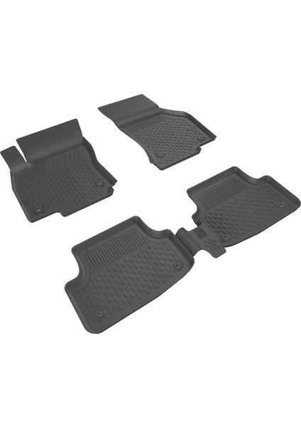 4.5d Havuzlu Oto Paspas Siyah Renk Seat Leon 2 Araç 2006-2012 Arası ile Uyumlu