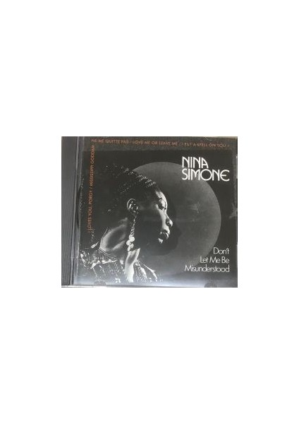 Nina Simone – Don’t Let Me Be Misunderstood-(Cd)