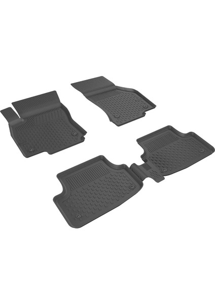 4.5d Havuzlu Oto Paspas Siyah Renk Skoda Kodiaq Araç 2017 ve Üstü ile Uyumlu