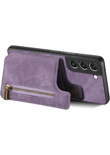 Samsung Galaxy S22 Için Kılıf Standı Fonksiyonu Katlanabilir Arka Kapak Vintage (Yurt Dışından)