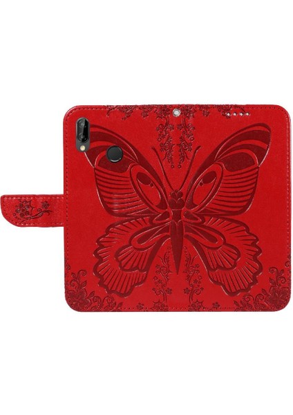 Kredi Kartı Yuvası ile Huawei P20 Lite Için Flip Case Yüksek Kalite Deri (Yurt Dışından)
