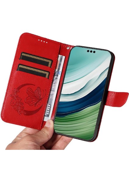 Huawei Mate 60 Pro Için Flip Case Yüksek Kalite Deri Ayrılabilir El ile (Yurt Dışından)