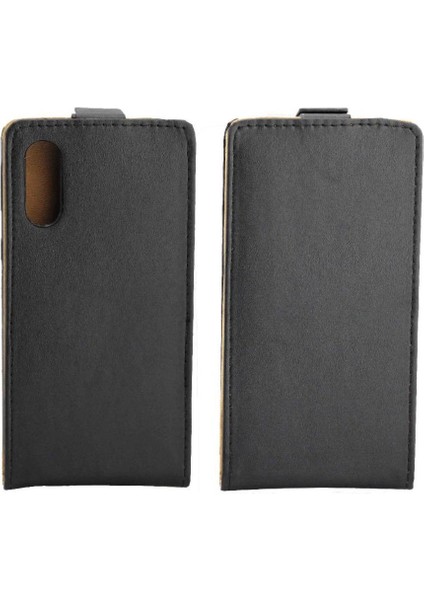 Samsung Galaxy A2 Çekirdek Kart Yuvası Iş Tarzı Tpu Için Dikey Flip Case (Yurt Dışından)