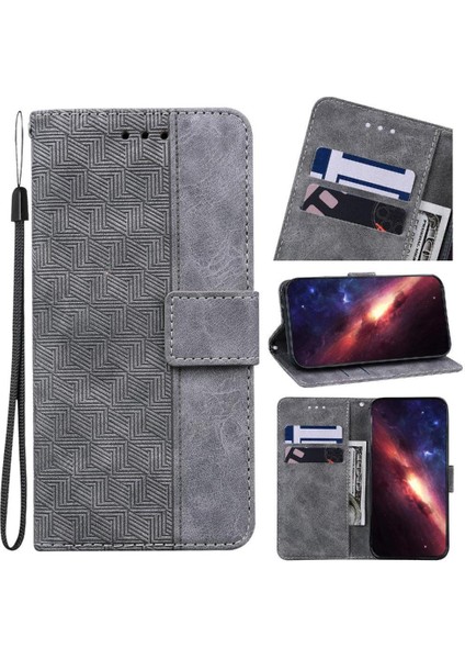 Realme C63 Flip Folio Cüzdan Kapak Için Flip Case Kickstand Özelliği Premium (Yurt Dışından)