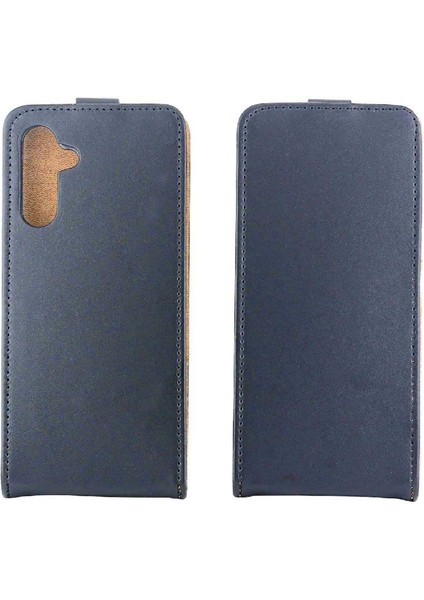 Samsung Galaxy M15 Için Dikey Flip CASE/F15 Kart Yuvası Iş Tarzı Tpu (Yurt Dışından)