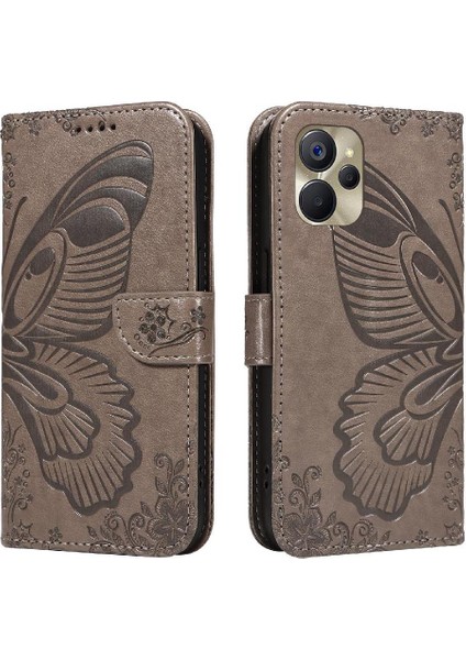 Kredi Kartı Yuvası Ayrılabilir El Kayışı ile Reamle 9i 5g Için Flip Case (Yurt Dışından)