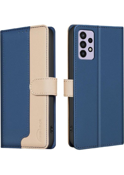 Samsung Galaxy M13 4g Için Flip Case Kart Yuvaları Tutucu Flip Folio Rfıd Tpu (Yurt Dışından)