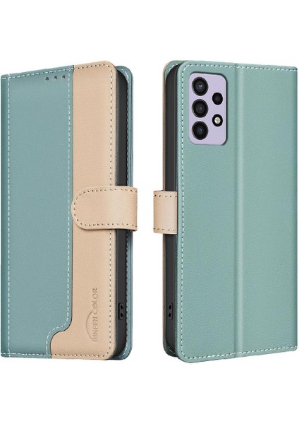 Samsung Galaxy Için Flip Case A53 5g Darbeye Tpu Iç Kabuk Rfıd Flip (Yurt Dışından)