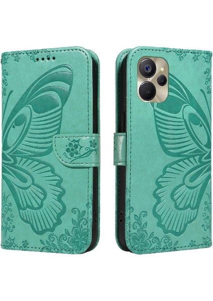 Kredi Kartı Yuvası ile Realme 10 5g Için Flip Case Ayrılabilir El Kayışı (Yurt Dışından)