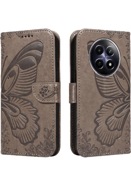 Realme Için Flip Case 12 5g ile Yüksek Kaliteli Deri Ayrılabilir El Kayışı (Yurt Dışından) modelleri