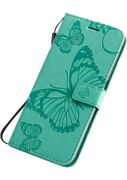 Kart Yuvası Standı Manyetik ile Realme 6 Pro Darbeye Kapak Için Flip Case (Yurt Dışından)