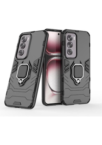 Oppo Oppo 12 Pro 5g Için Kılıf Kickstand Askeri Damla Koruma Darbeye (Yurt Dışından)
