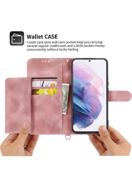 Samsung Galaxy S21 Darbeye Çoklu Kredi Kartı Yuvaları Için Flip Case (Yurt Dışından) fırsatları
