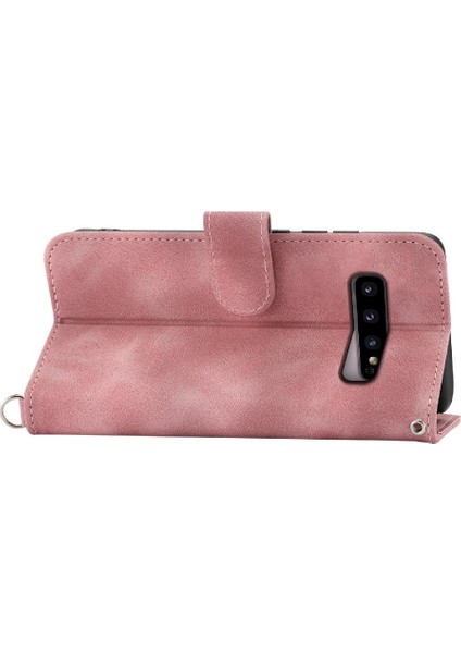 Samsung Galaxy S10 Darbeye Dayanıklı Kabartmalı Çoklu Kredi Kartı Için Flip Case (Yurt Dışından) modelleri