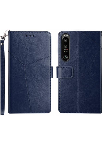 Sony Xperia 1 Vı Için Flip Case Deri Cüzdan Darbeye Tpu Kabuk Çevirme (Yurt Dışından)