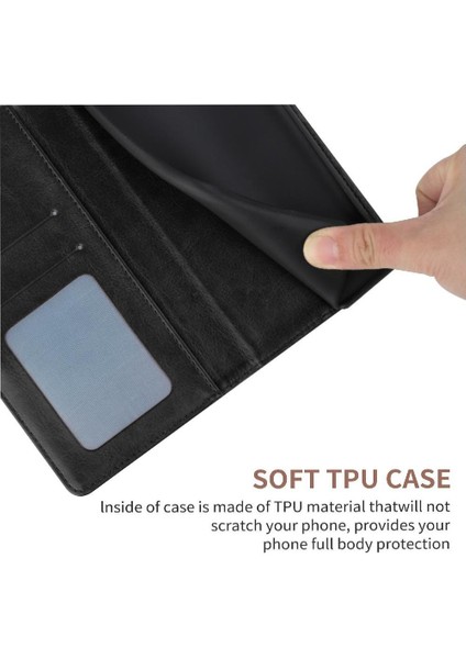 Onur X7B Darbeye Tpu Kabuk Deri Cüzdan Kapak Kapak Kitap Için Kılıf (Yurt Dışından) indirimleri