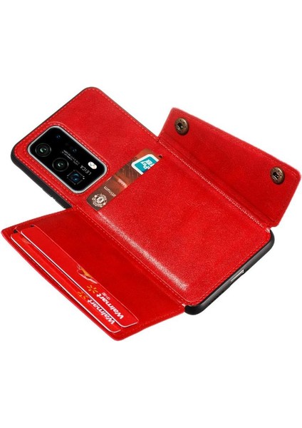 Huawei P40 Pro Kickstand Buit Için Cüzdan Kılıf Demir Cüzdan Kılıf Kartı (Yurt Dışından) fırsatları
