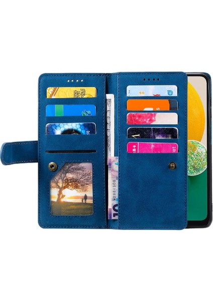 Samsung Galaxy A34 5g 9 Kart Yuvaları Pu Deri Cüzdan Için Flip Case (Yurt Dışından) fırsatları