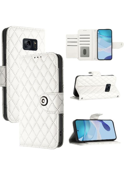 Samsung Galaxy S7 Darbeye Şık Koruyucu Cüzdan Kapak Kartı (Yurt Dışından)