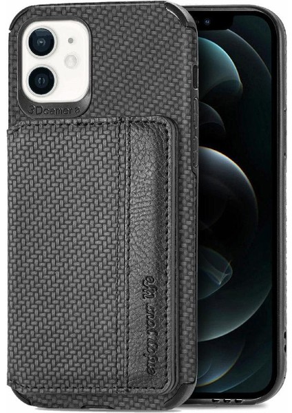 IPhone 12 Için Kılıf Mini Manyetik Kart Tutucu Standı Fonksiyonu Rfıd Engelleme (Yurt Dışından) indirimleri