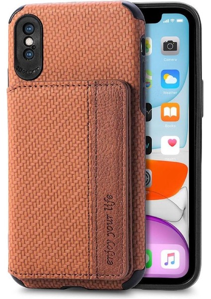 IPhone Xs Max Rfıd Engelleme Standı Fonksiyonu Manyetik Kart Tutucu (Yurt Dışından)